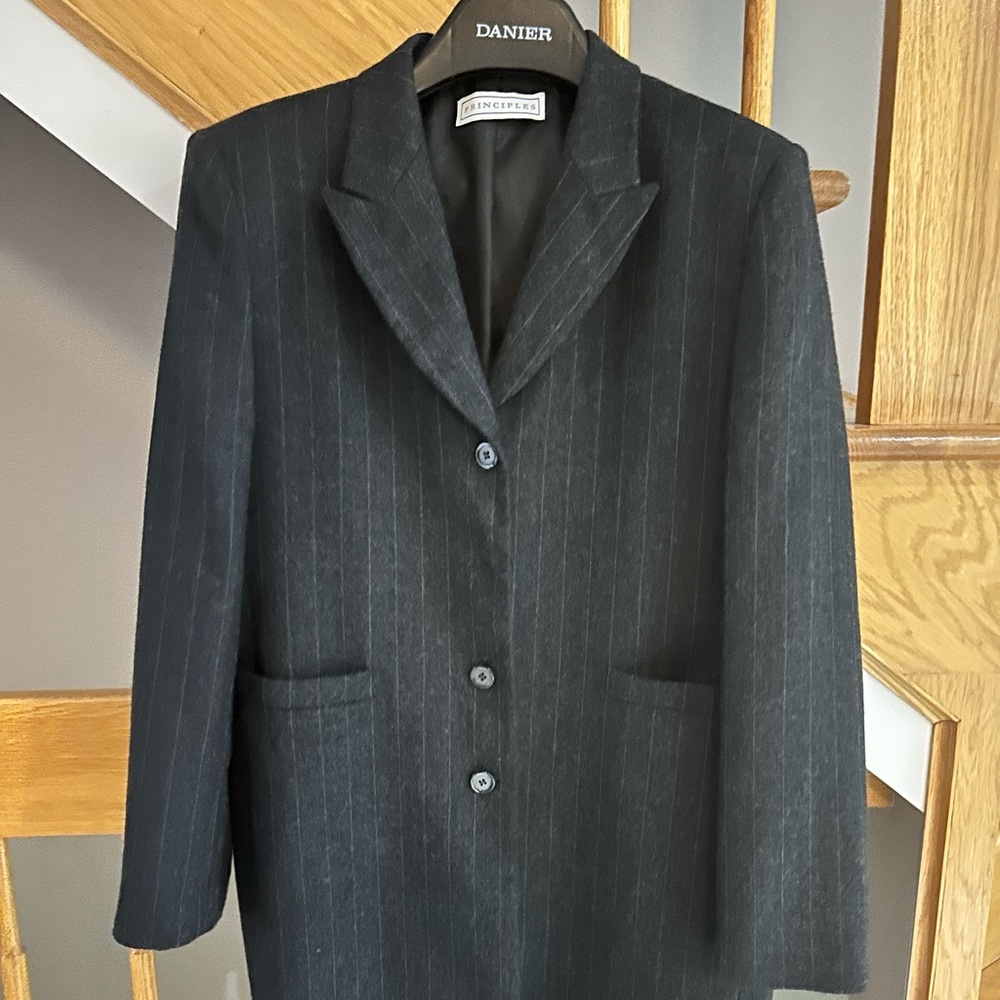 Vintage Wool Blazer Jacket